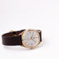 1982 Pulsar Quartz Straight Grain Silver Dial Men's Wrist-Watch