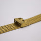 1989 Citizen Quartz Light Golden Dial Tank Men's Wrist-Watch