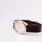 1982 Pulsar Quartz Straight Grain Silver Dial Men's Wrist-Watch