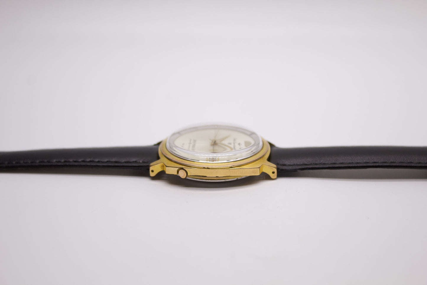 1960s Seiko Sportsmatic 5 Champagne Sunburst Dial Men's Wrist-Watch