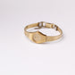 1982 Seiko Quartz Straight Grain Golden Dial Ladies' Wrist-Watch