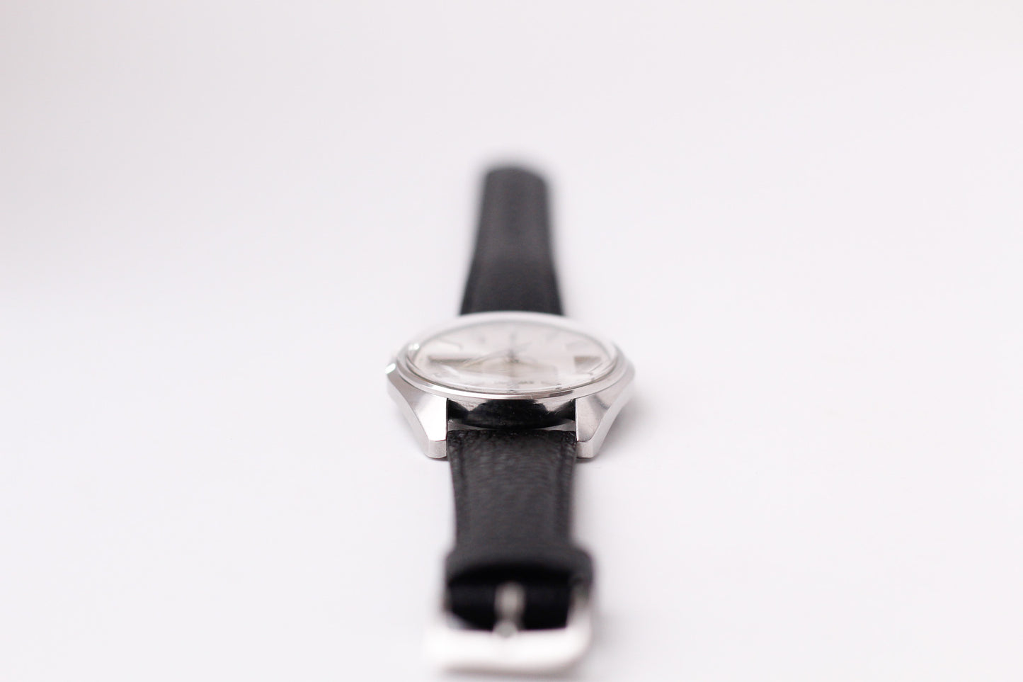 1977 Seiko Automatic Silver Sunburst Dial Men's Wrist-Watch
