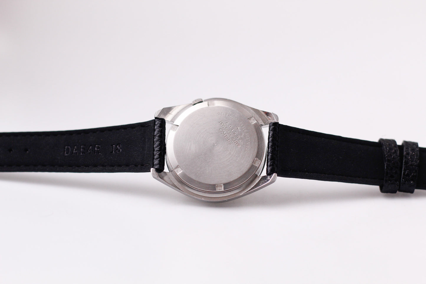 1977 Seiko Automatic Silver Sunburst Dial Men's Wrist-Watch