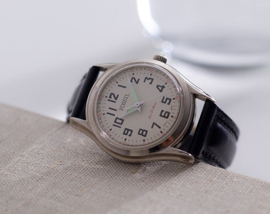 1990s Fossil Hi-Beat Mechanical Men's Watch