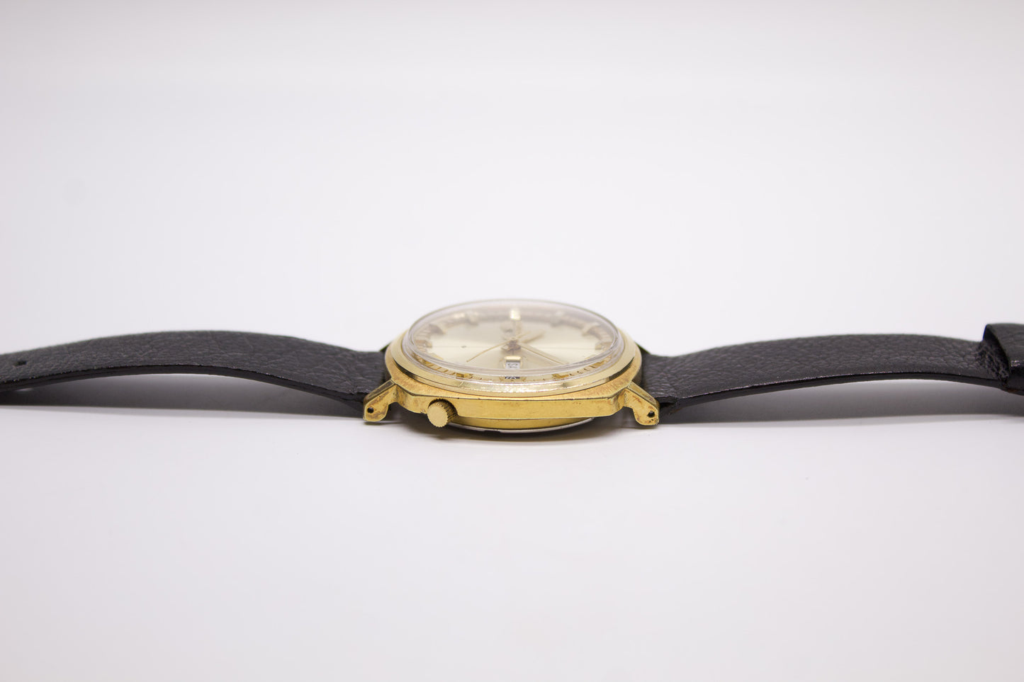 [Serviced] 1969 Seiko 5 Automatic Champagne Dial Men's Wrist-Watch