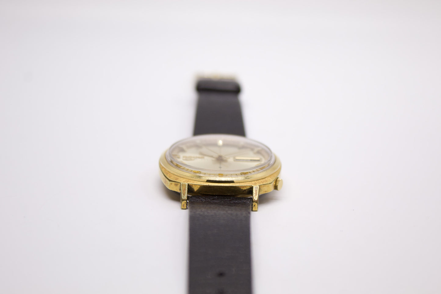 [Serviced] 1969 Seiko 5 Automatic Champagne Dial Men's Wrist-Watch