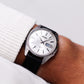 1977 Seiko Automatic Silver Sunburst Dial Men's Wrist-Watch