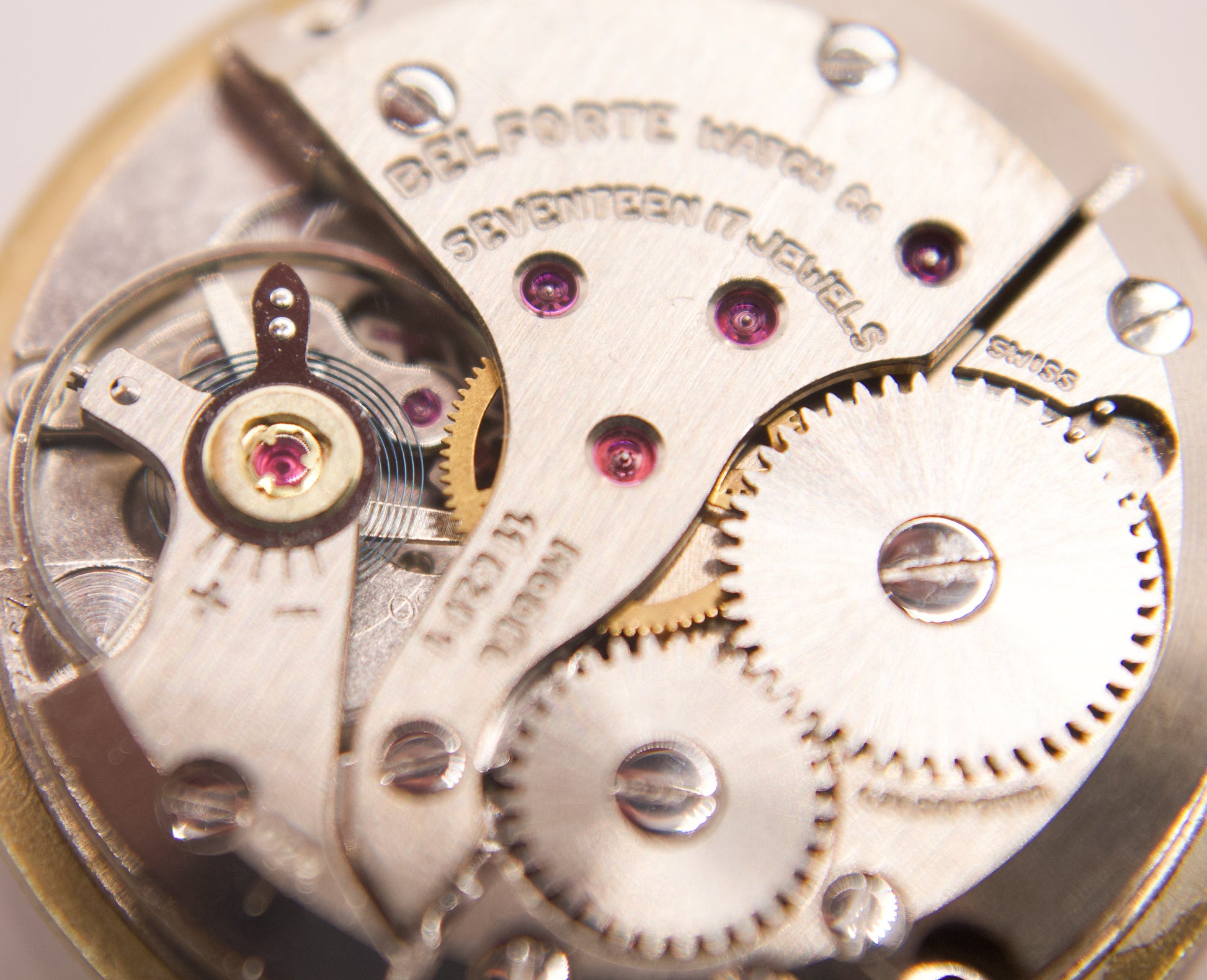 Serviced 1950s 10K Mechanical Belforte Champagne Dial Men's Wrist