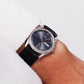 1995 Citizen Quartz 'Baby Day-Date' Metallic Blue Dial Men's Wrist-Watch