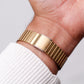 [Near Mint] 1988 Seiko Quartz Golden Tank Men's Wrist-Watch W/Box
