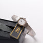 1992 Pulsar Quartz Straight Grain Silver Dial Ladies' Wrist-Watch W/Box
