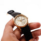 1998 Citizen CQ 'Baby Day-Date' Golden Sunburst Dial Men's Wrist-Watch