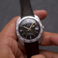 [Serviced] 1970s Timex Electronic Midnight Black Dial Dial Men's Wrist-Watch