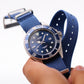 1990s Casio 'Baby Submariner' Marine Blue Dial Men's Wrist Watch