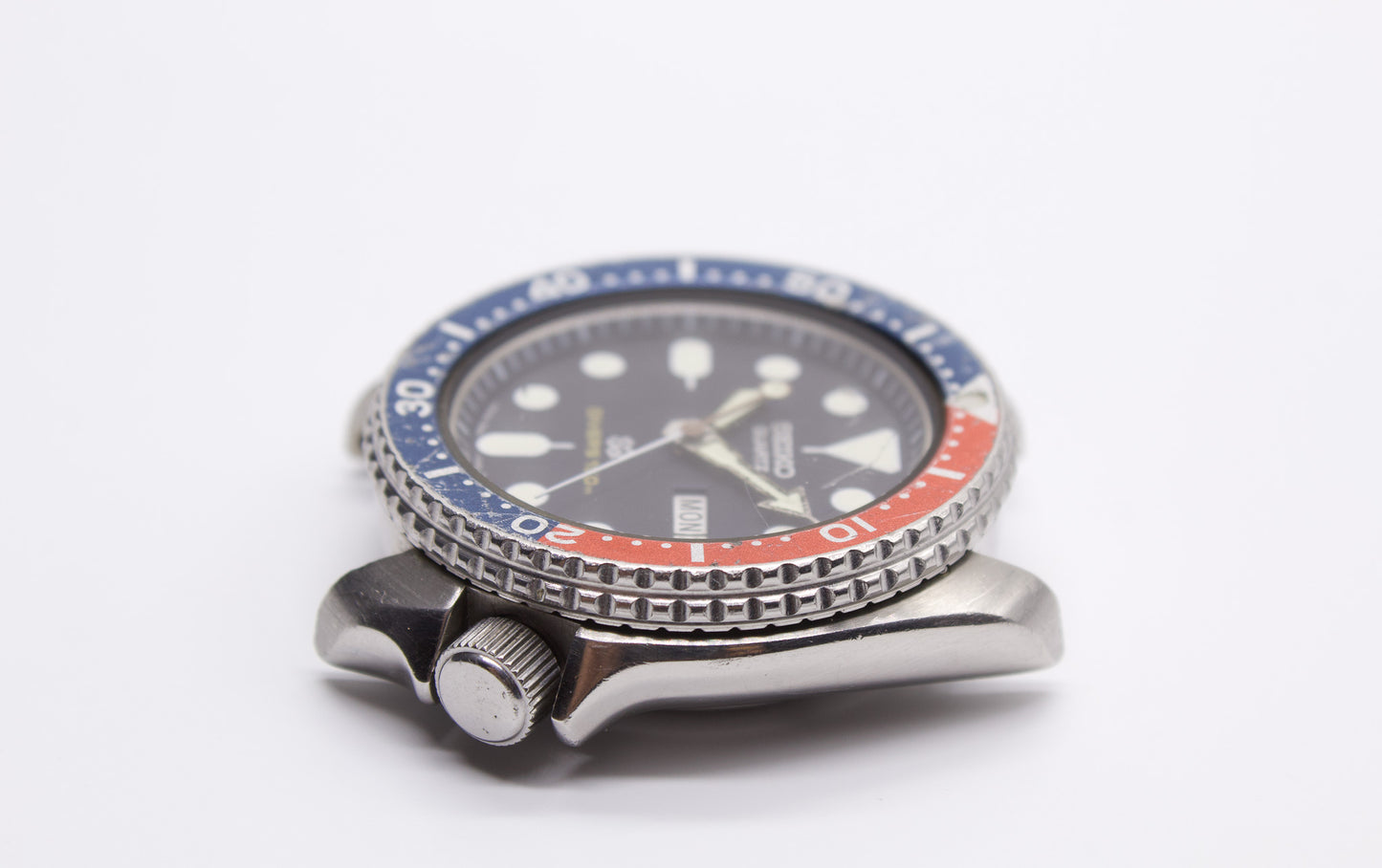 1982 Seiko Pepsi Quartz Diver Men's Wrist-Watch