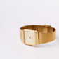 1993 Citizen Quartz Golden 'Tank' Men's Wrist-Watch