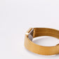 1993 Citizen Quartz Golden 'Tank' Men's Wrist-Watch
