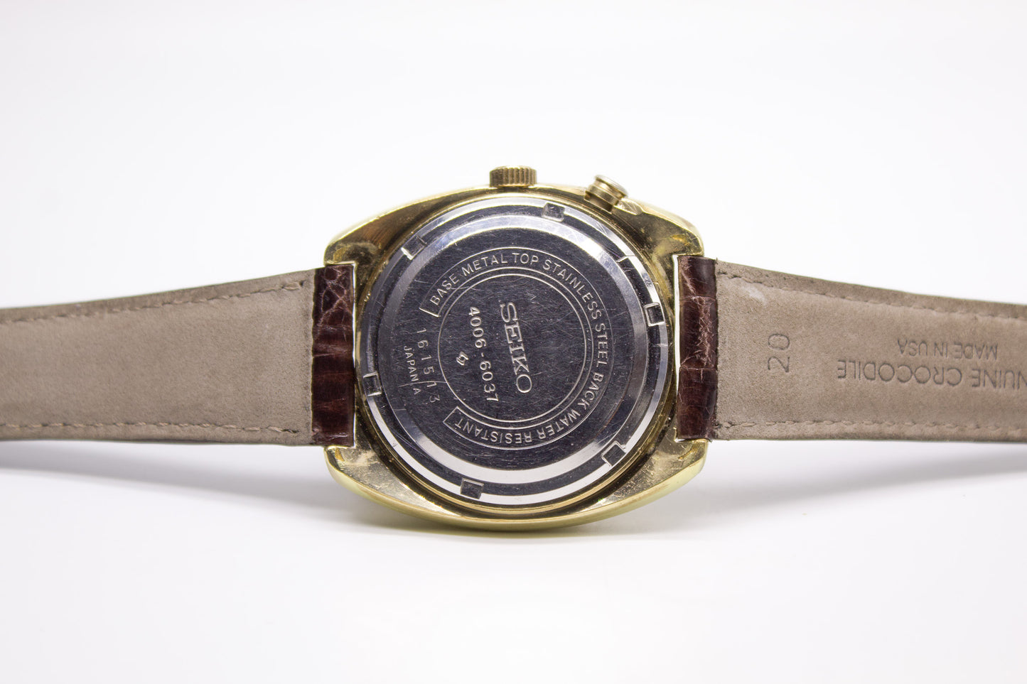 [Serviced] 1971 Seiko Bell-Matic Chocolate Brown Dial Men's Wrist-Watch