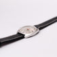 [Serviced] 1970s Elgin Mechanical Silver Sunburst Dial Men's Wrist-Watch