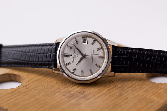 [Serviced] 1965 Seiko Sportsmatic Calendar 820 Automatic Men's Wrist-Watch