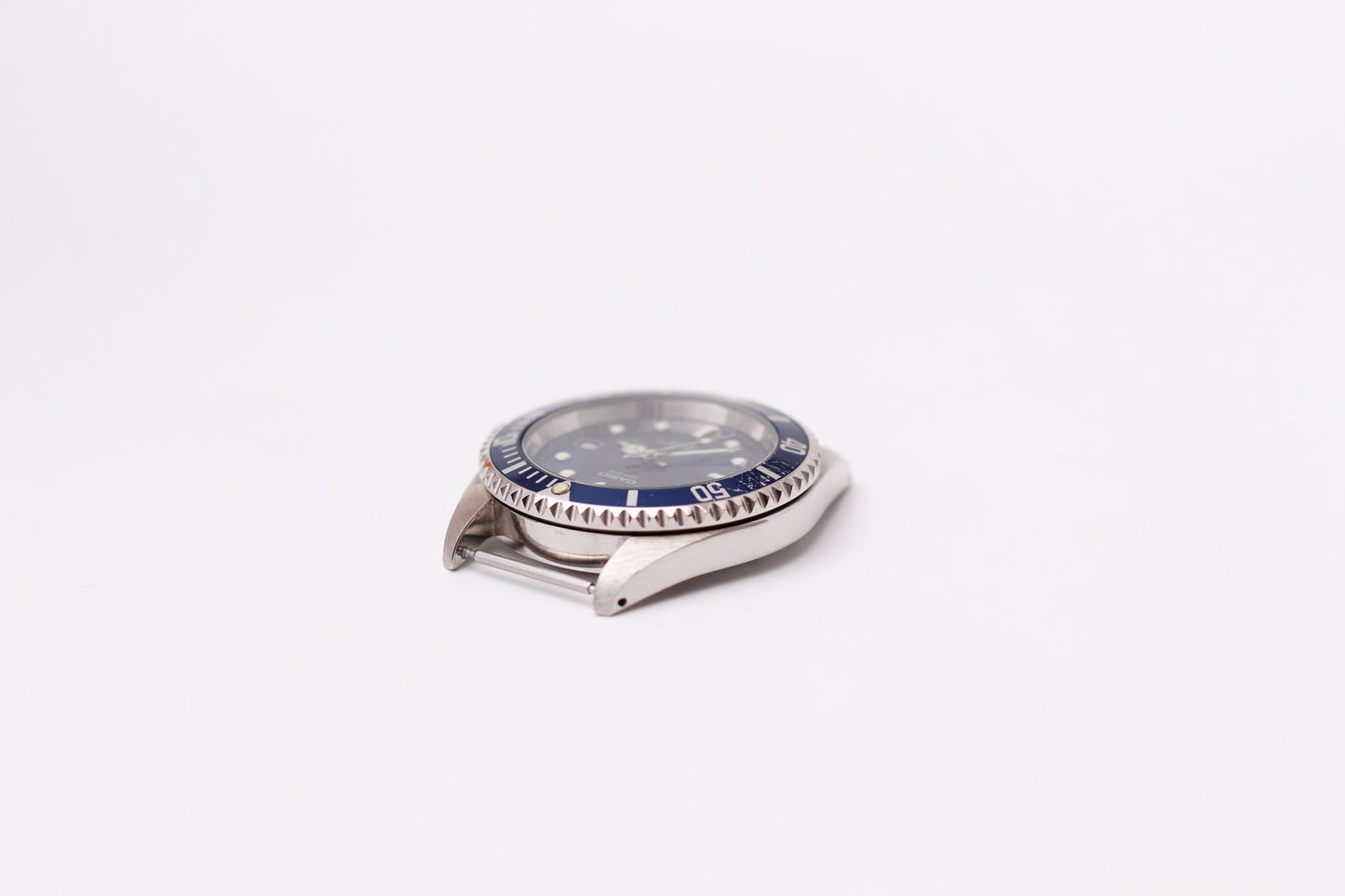 1990s Casio 'Baby Submariner' Marine Blue Dial Men's Wrist Watch