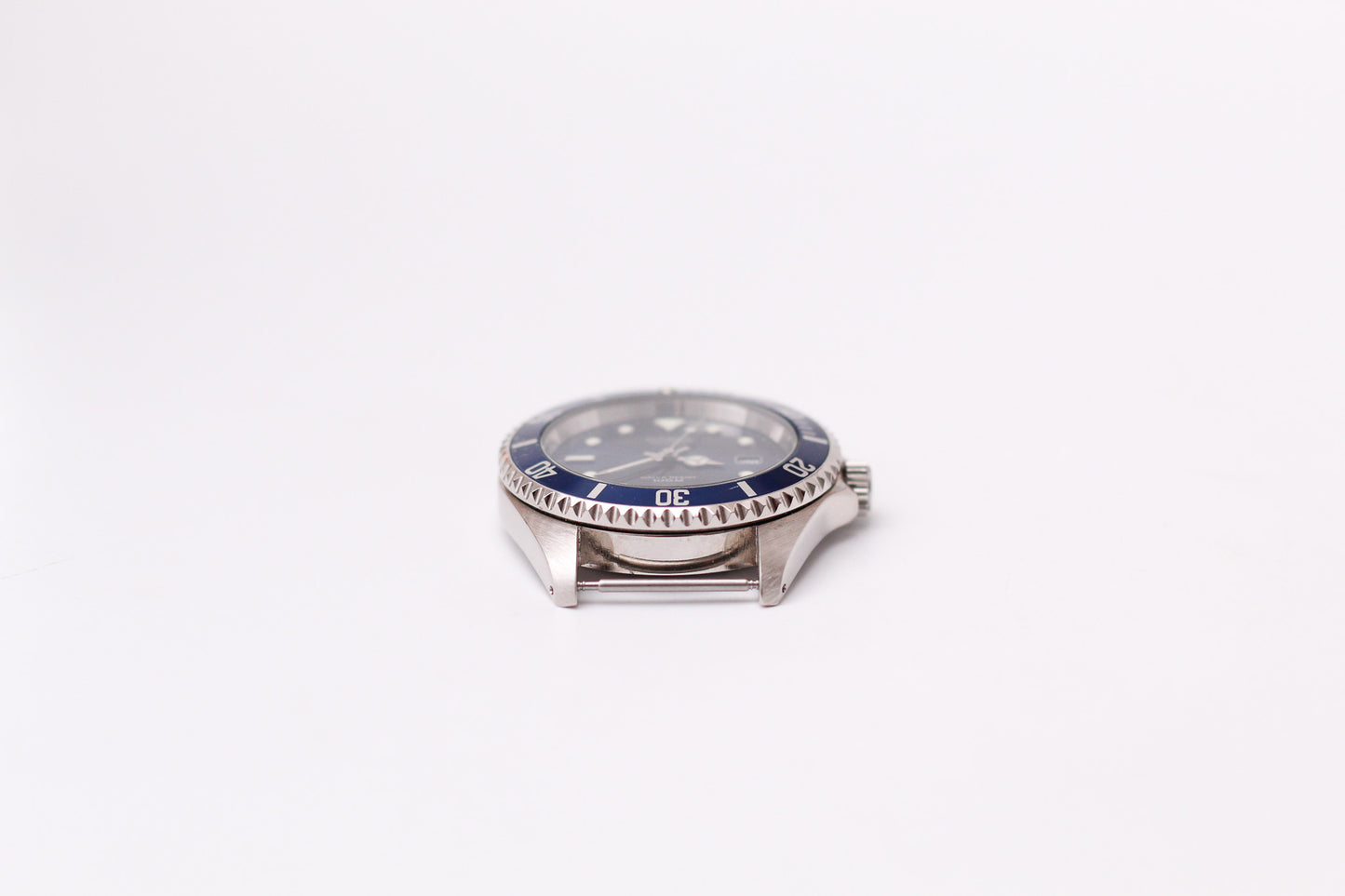 1990s Casio 'Baby Submariner' Marine Blue Dial Men's Wrist Watch