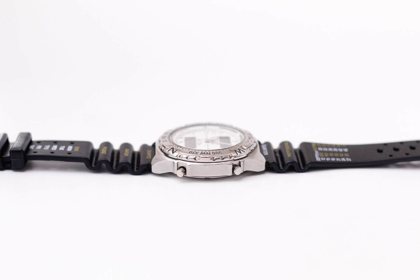 1990s Elgin Stealth Pilot's Ana-Digi Men's Wrist-Watch