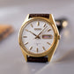 [Serviced] 1980 Seiko Automatic Stark White Dial Men's Wrist-Watch