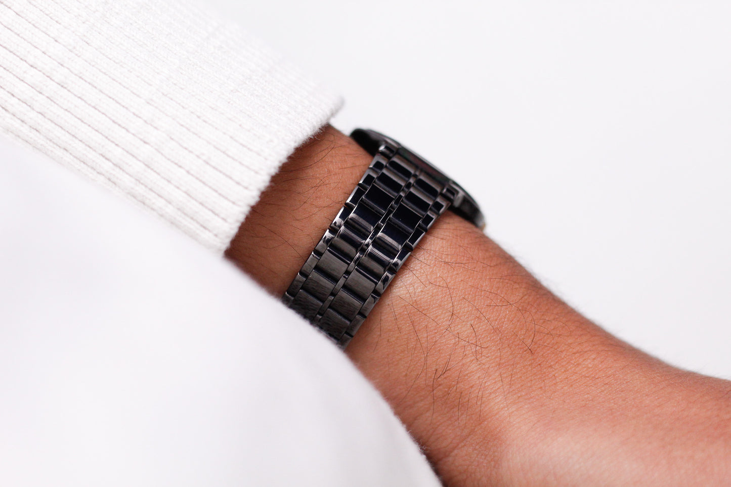 [Near Mint] 1993 Seiko Quartz SX Inky Black Dial Men's Wrist-Watch