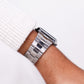 1996 Citizen Quartz Ana-Digi Straight Grain Gray Dial Men's Wrist-Watch
