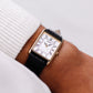 [New Old Stock] 2011 Seiko Quartz Tank Men's Wrist-Watch Full-Set