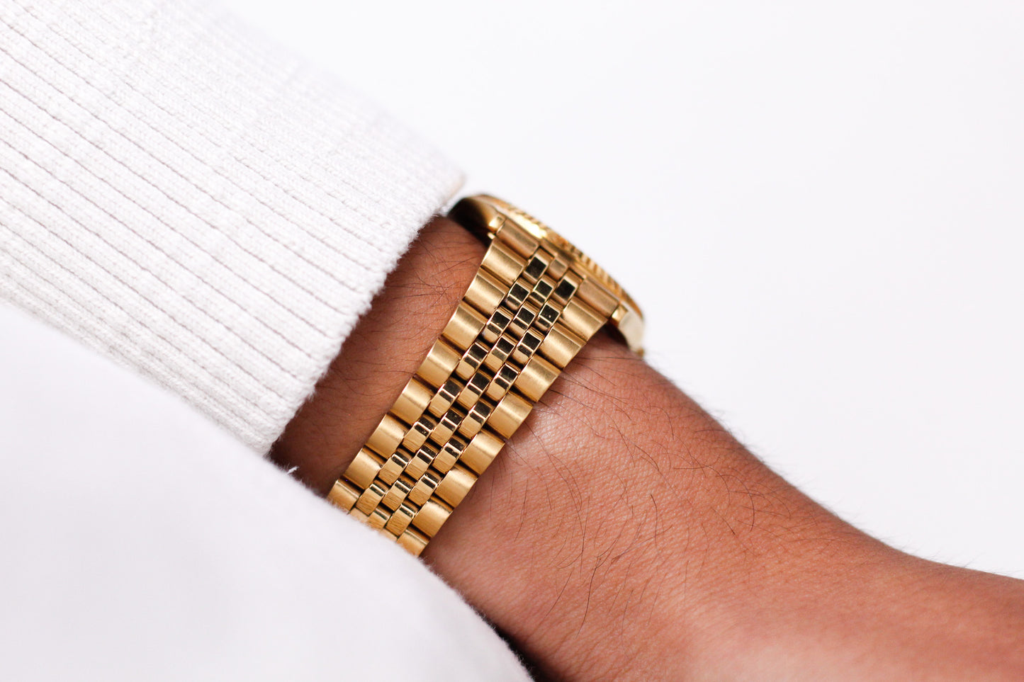 2005 Pulsar Quartz 'Baby Presidential' Inky Black Dial Men's Wrist-Watch