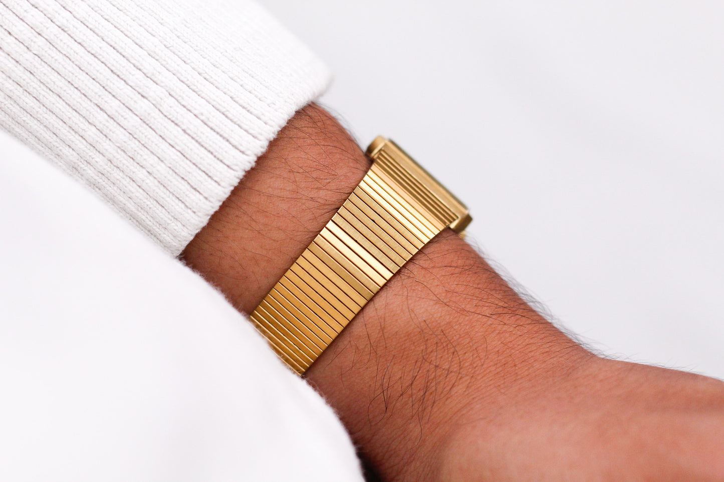 1993 Citizen Quartz Golden 'Tank' Men's Wrist-Watch