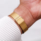 1993 Citizen Quartz Golden 'Tank' Men's Wrist-Watch