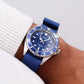 1990s Casio 'Baby Submariner' Marine Blue Dial Men's Wrist Watch