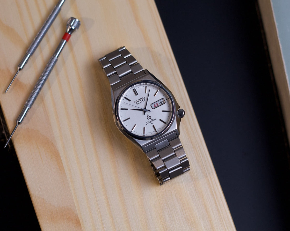 Serviced] 1978 Seiko Silverwave Silver Dial Men