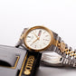 1999 Citizen 'Baby Day-Date' Champagne Dial Two Tone Men's Wrist-Watch W/Box & Papers