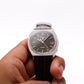 1979 Pulsar Quartz Straight Grain Gray Dial Men's Wrist-Watch