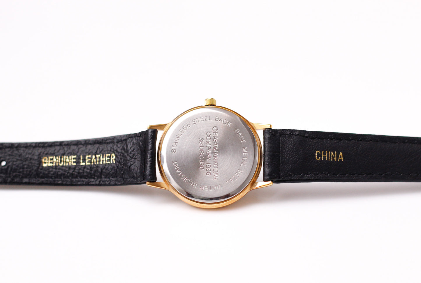 [New Old Stock] 1996 Kodak Quartz 100th Year Olympics Anniversary Men's Wrist-Watch W/Box