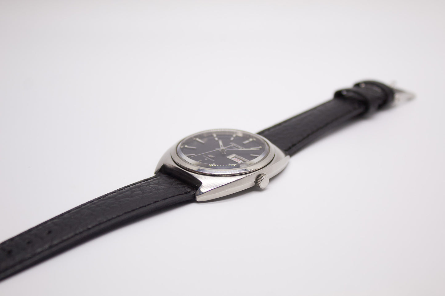 [Serviced] 1971 Seiko Lord-Matic Matte Midnight Black Dial Men's Wrist-Watch