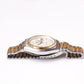 1980 Pulsar Quartz Stark White Dial Men's Two Tone Wrist Watch