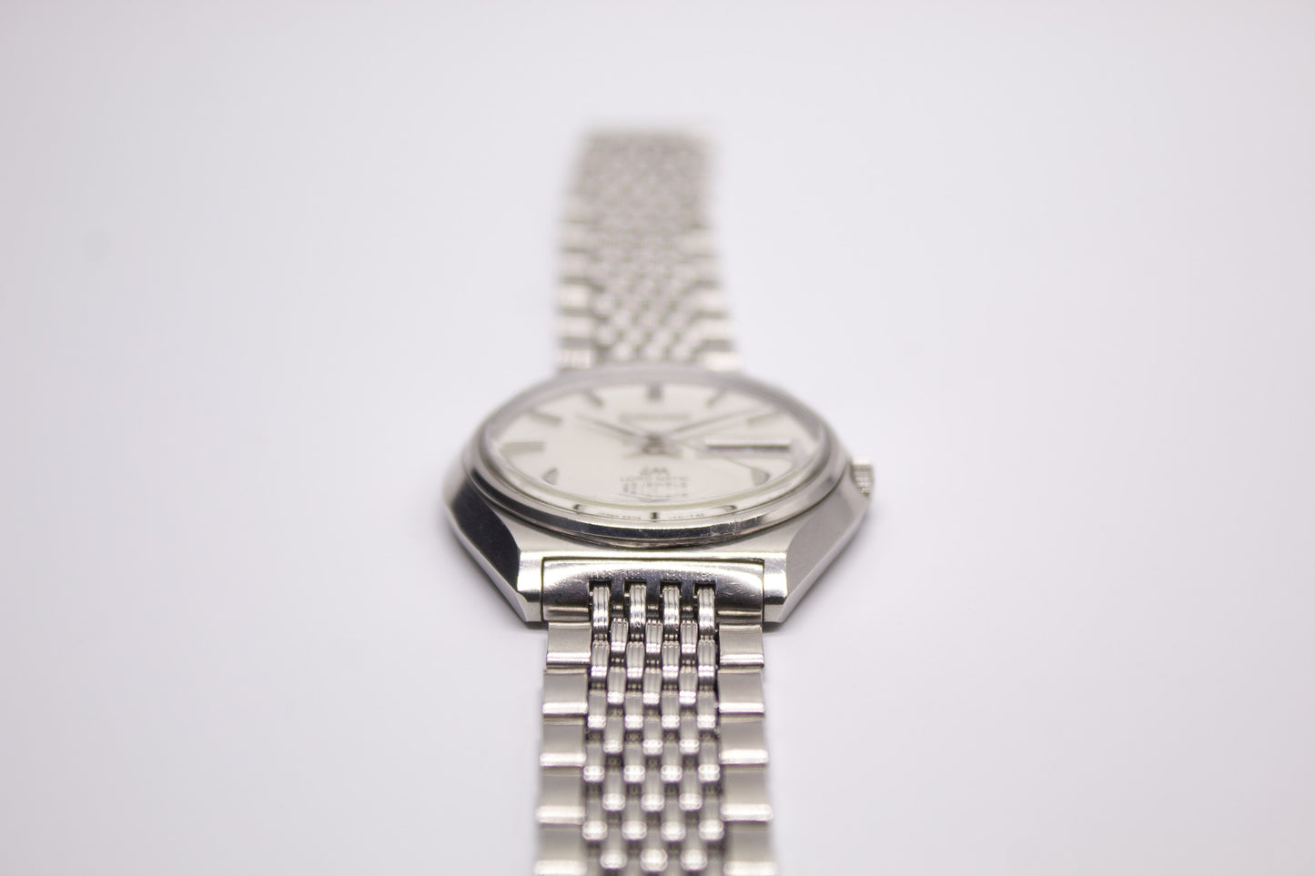 [Serviced] 1969 Seiko Lord-Matic Ivory Linen Dial Men's Wrist-Watch