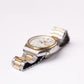 1980 Pulsar Quartz Stark White Dial Men's Two Tone Wrist Watch