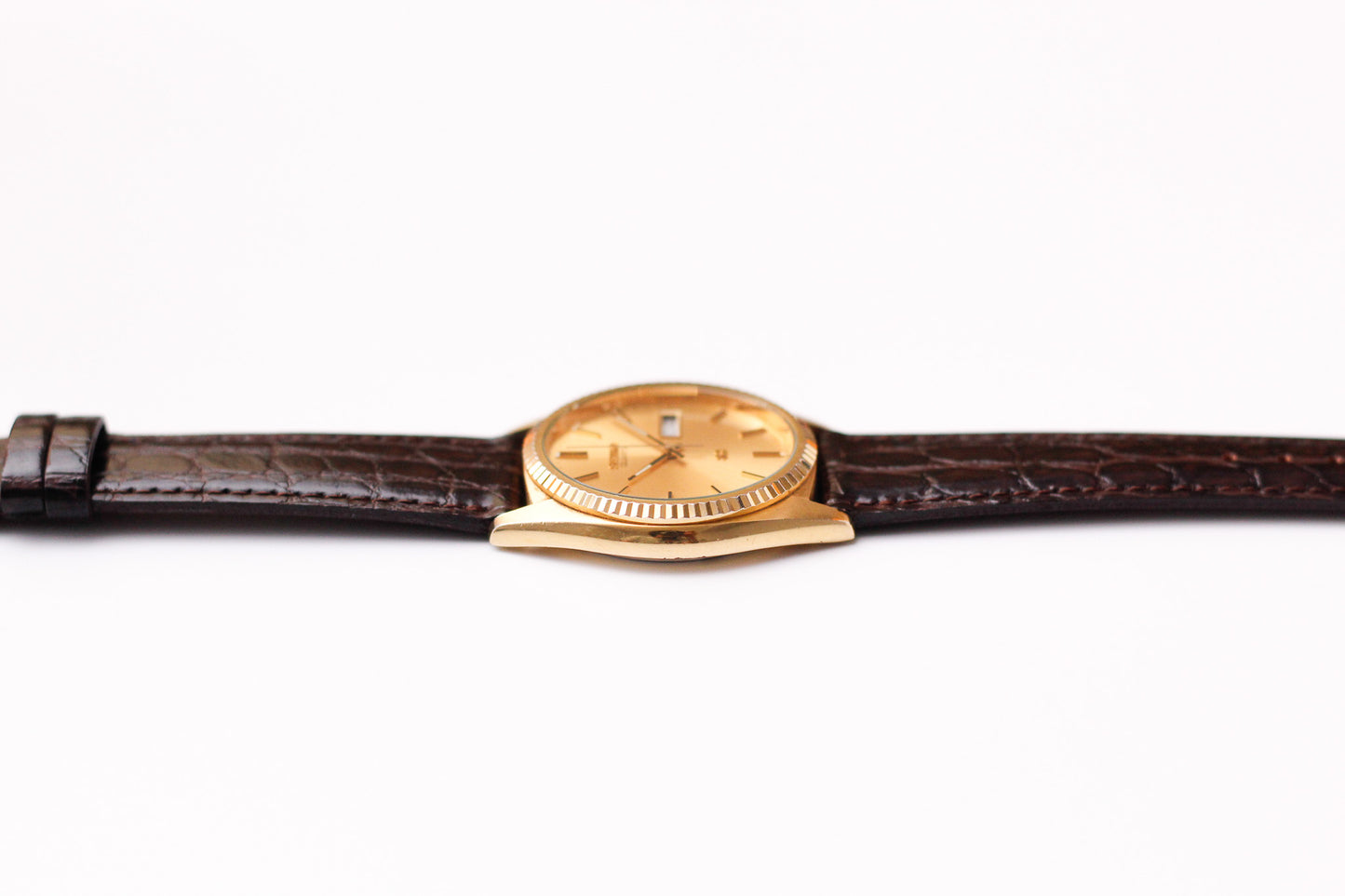 1992 Seiko SQ Baby Day-Date Men's Wrist-Watch