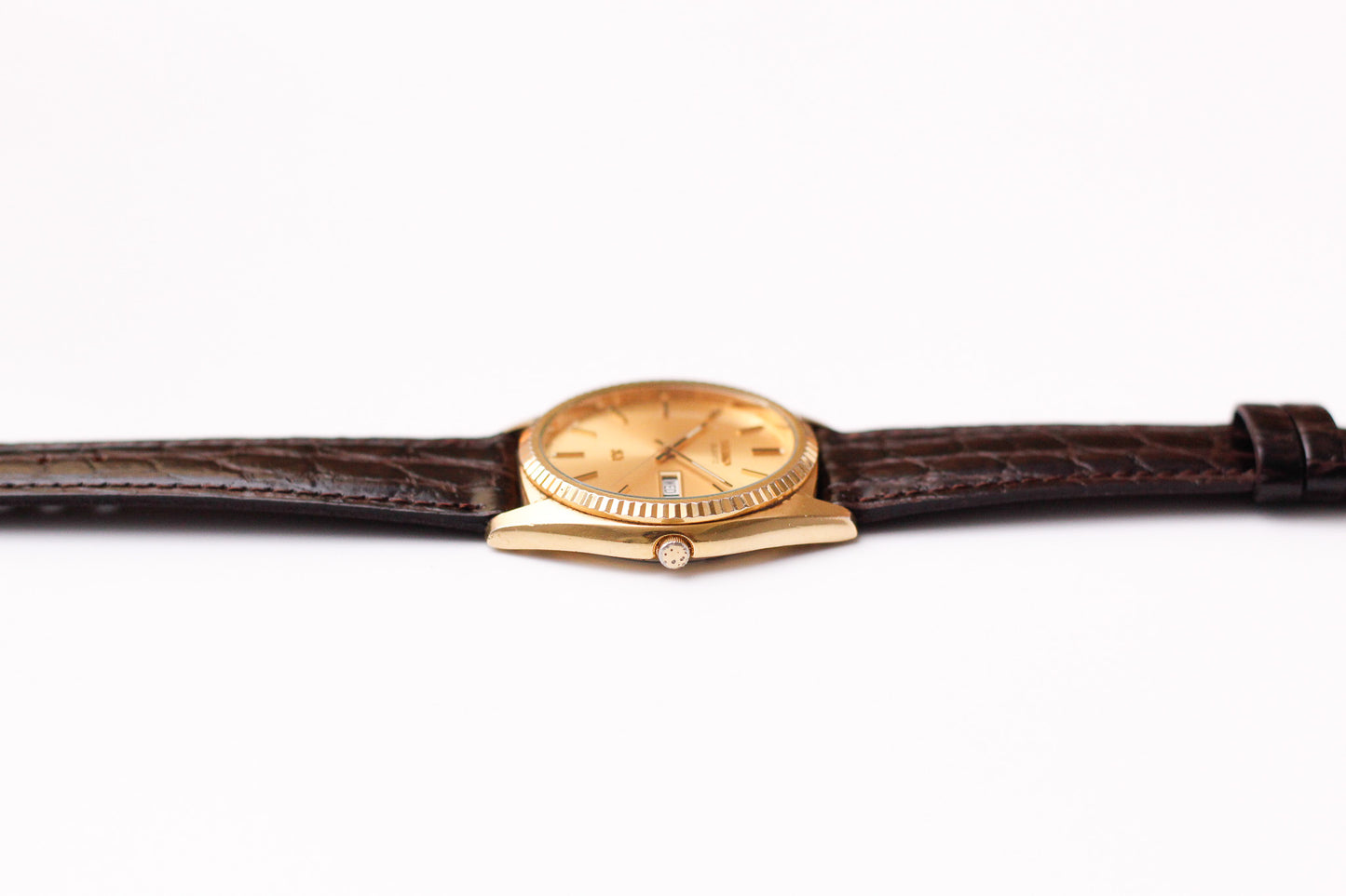 1992 Seiko SQ Baby Day-Date Men's Wrist-Watch