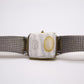 1984 Seiko Quartz Tank Inky Black Dial Men's Wrist-Watch
