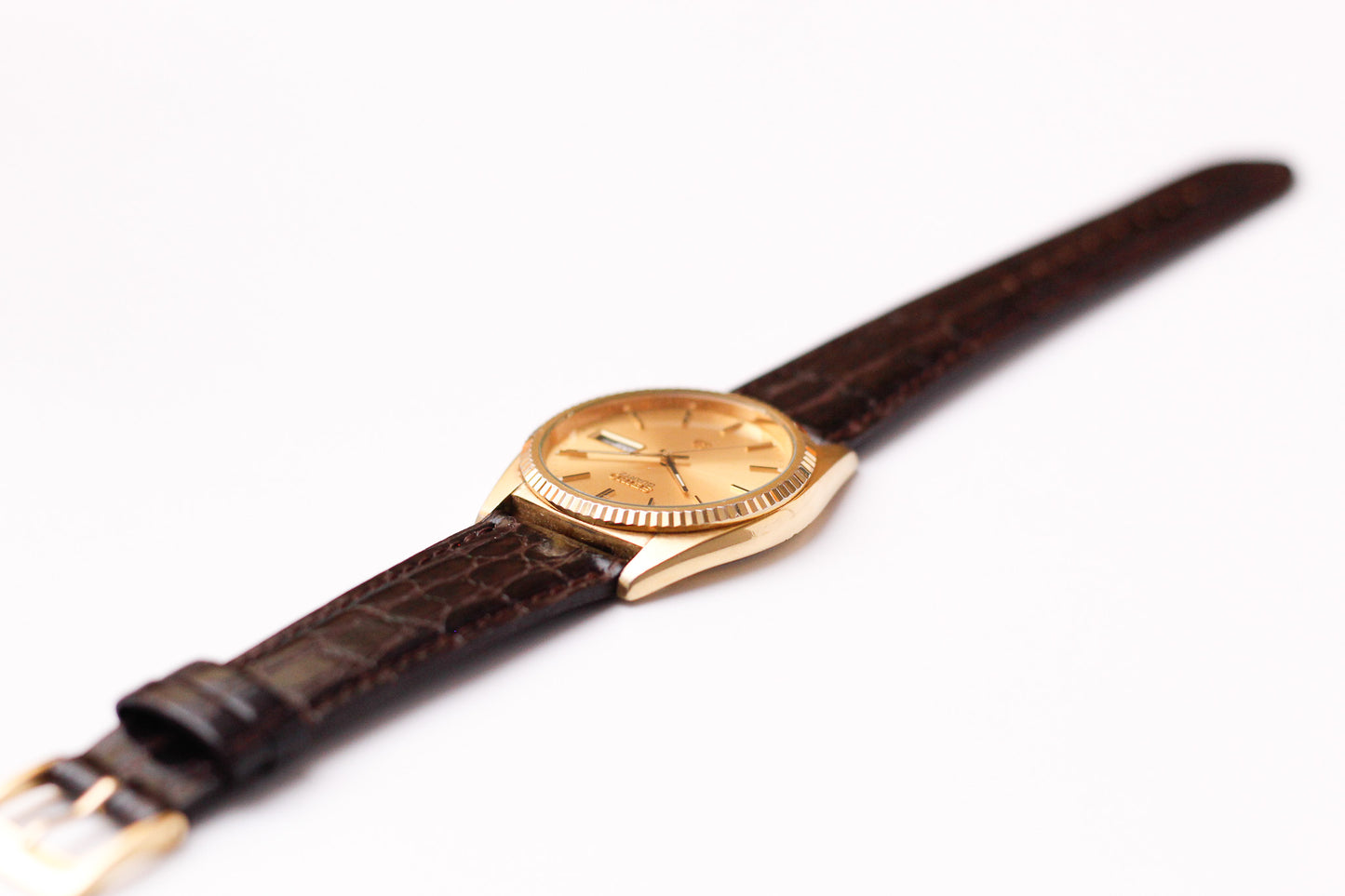 1992 Seiko SQ Baby Day-Date Men's Wrist-Watch