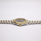 1997 Seiko Two Tone Quartz Sunburst Gray Dial Men's Wrist-Watch