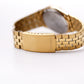 [Mint] 1999 Citizen Quartz Straight Grain Golden Dial Men's Wrist-Watch W/Box