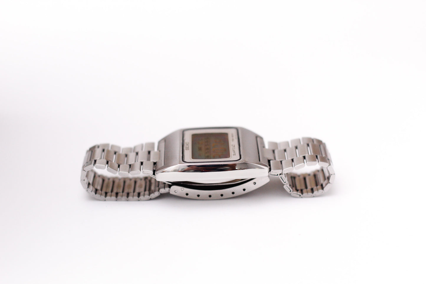 1977 Seiko Quartz LC Year-Month Digital Men's Wrist-Watch